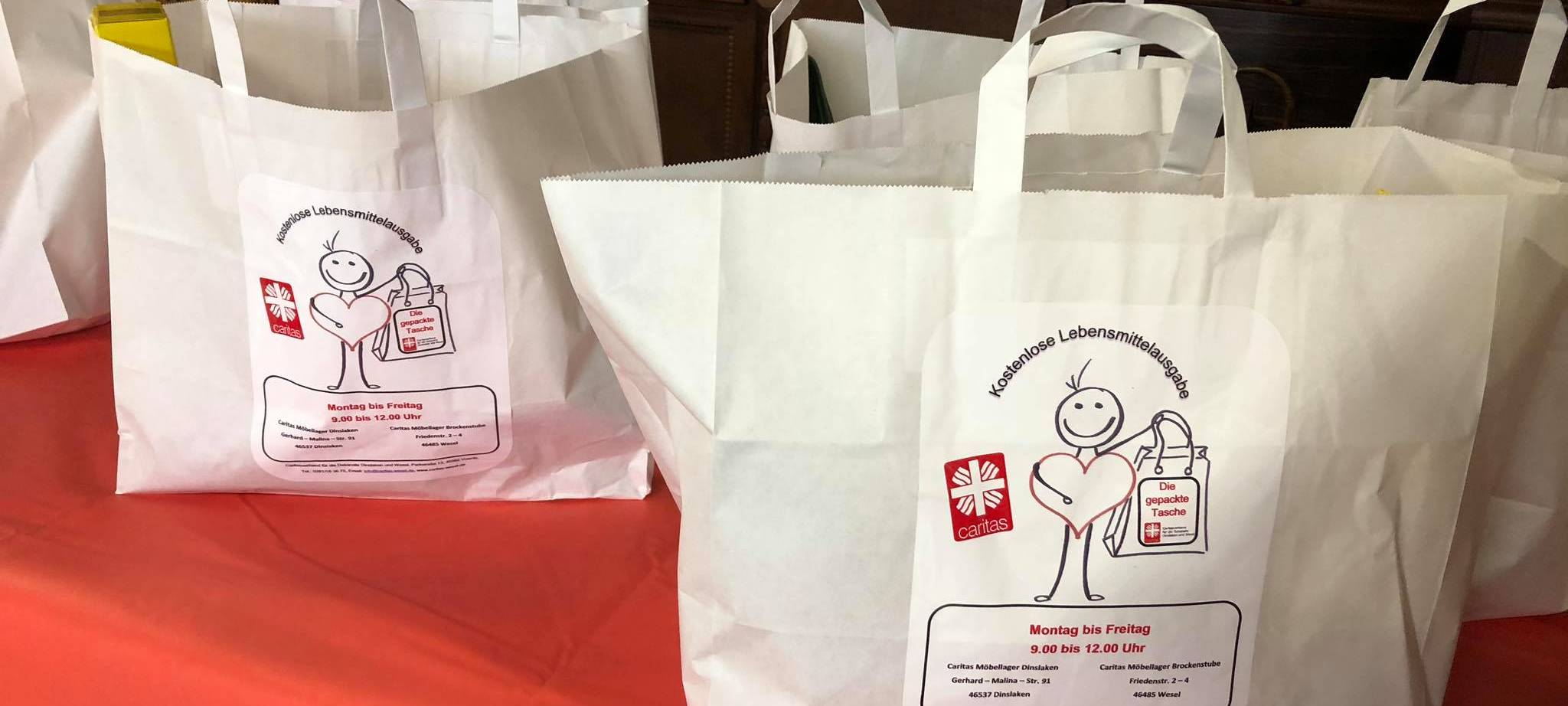 Projekt "Die gepackte Tasche" in Wesel und Dinslaken startet