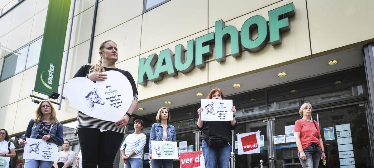 Der Kaufhof in Wesel bleibt erhalten