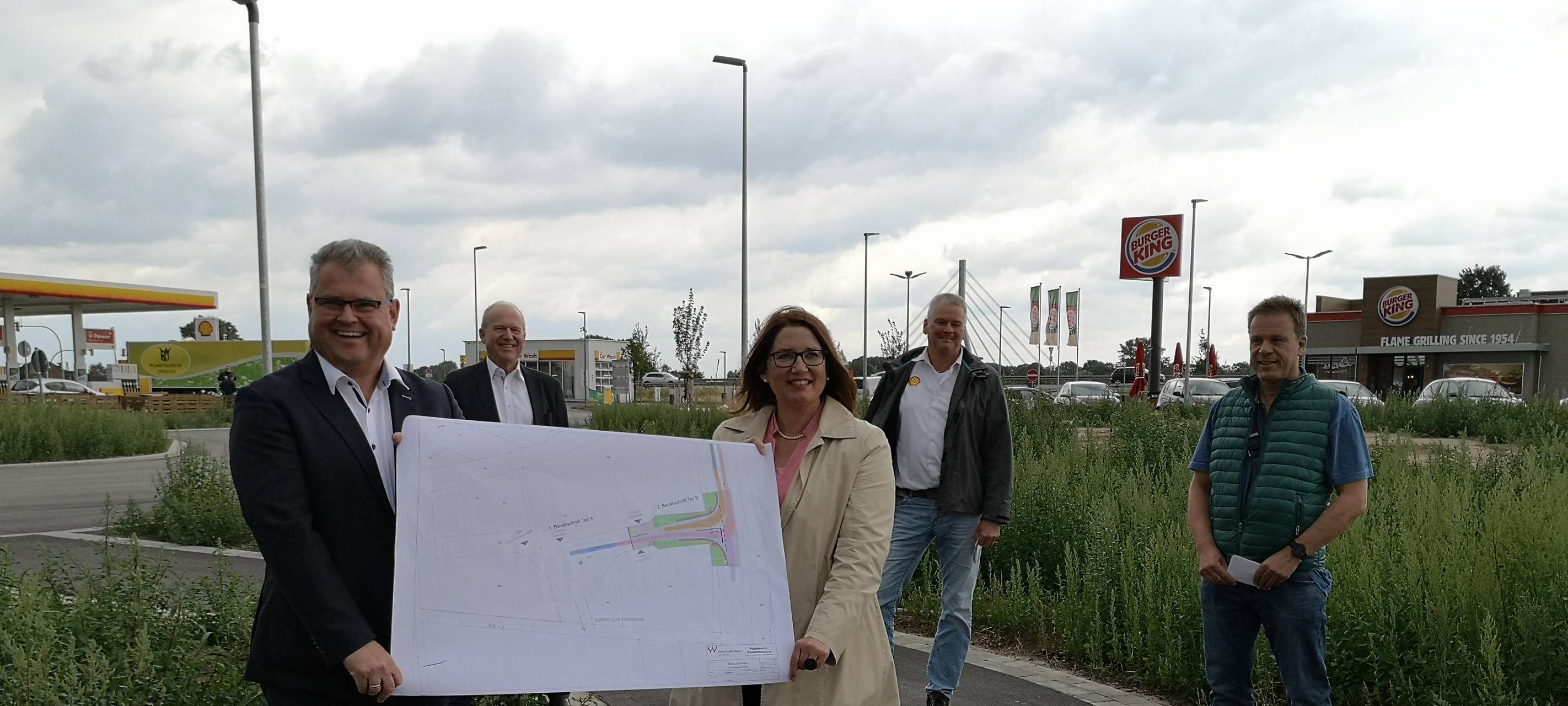 Rastplatz Büderich komplett