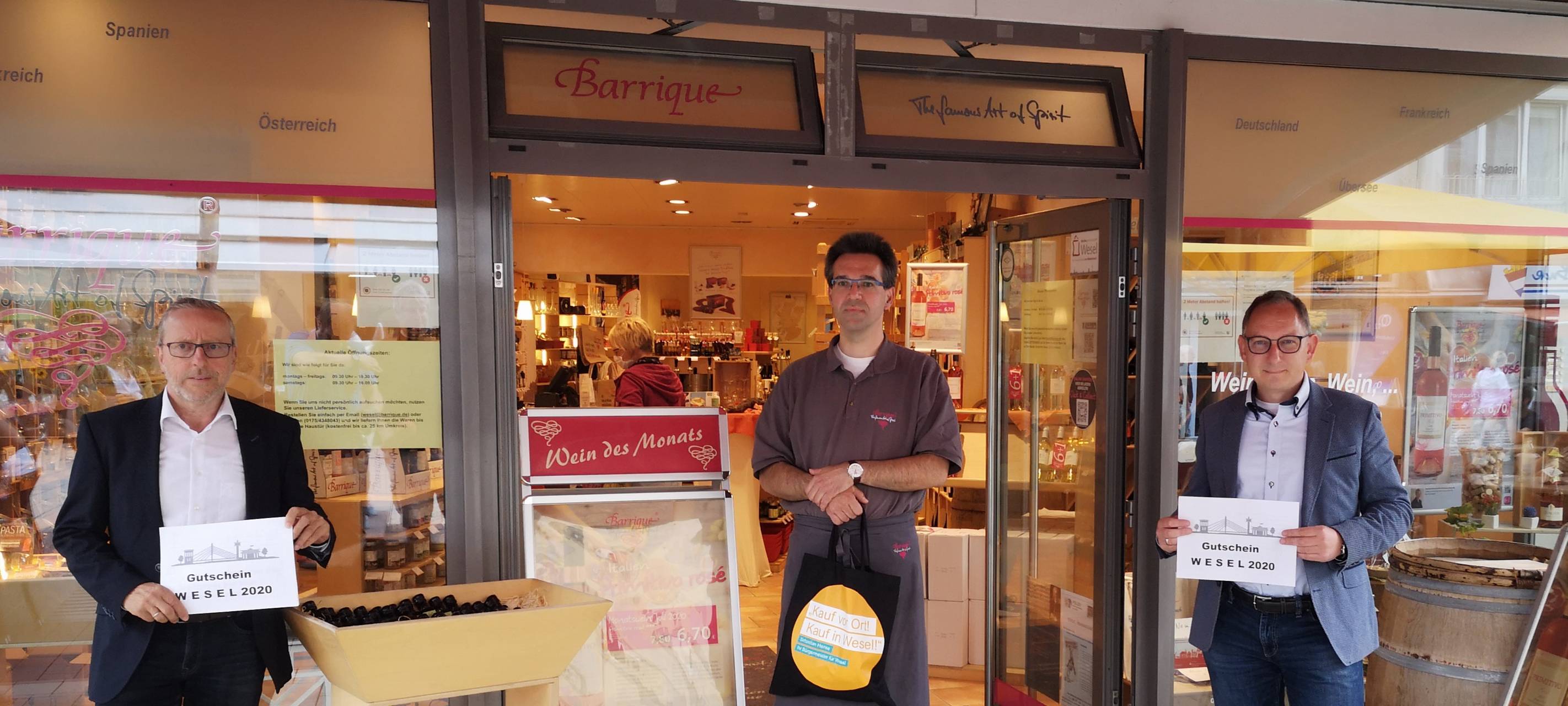 CDU will Wesels Einzelhandel und Gastronomie stärken