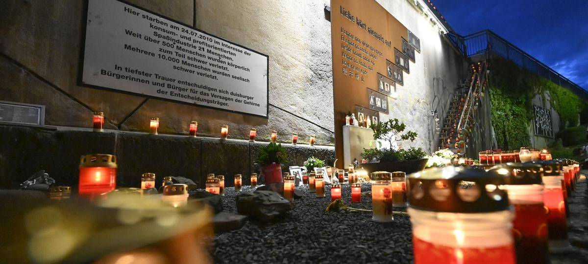 Gedenktag: Duisburg erinnert an die Loveparade-Katastrophe