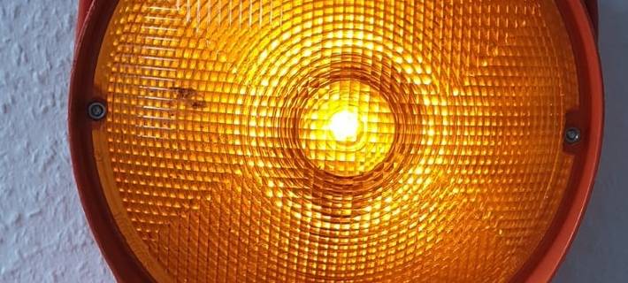 Sonst kein Licht - Radfahrer (18) klaut Baustellenlampe