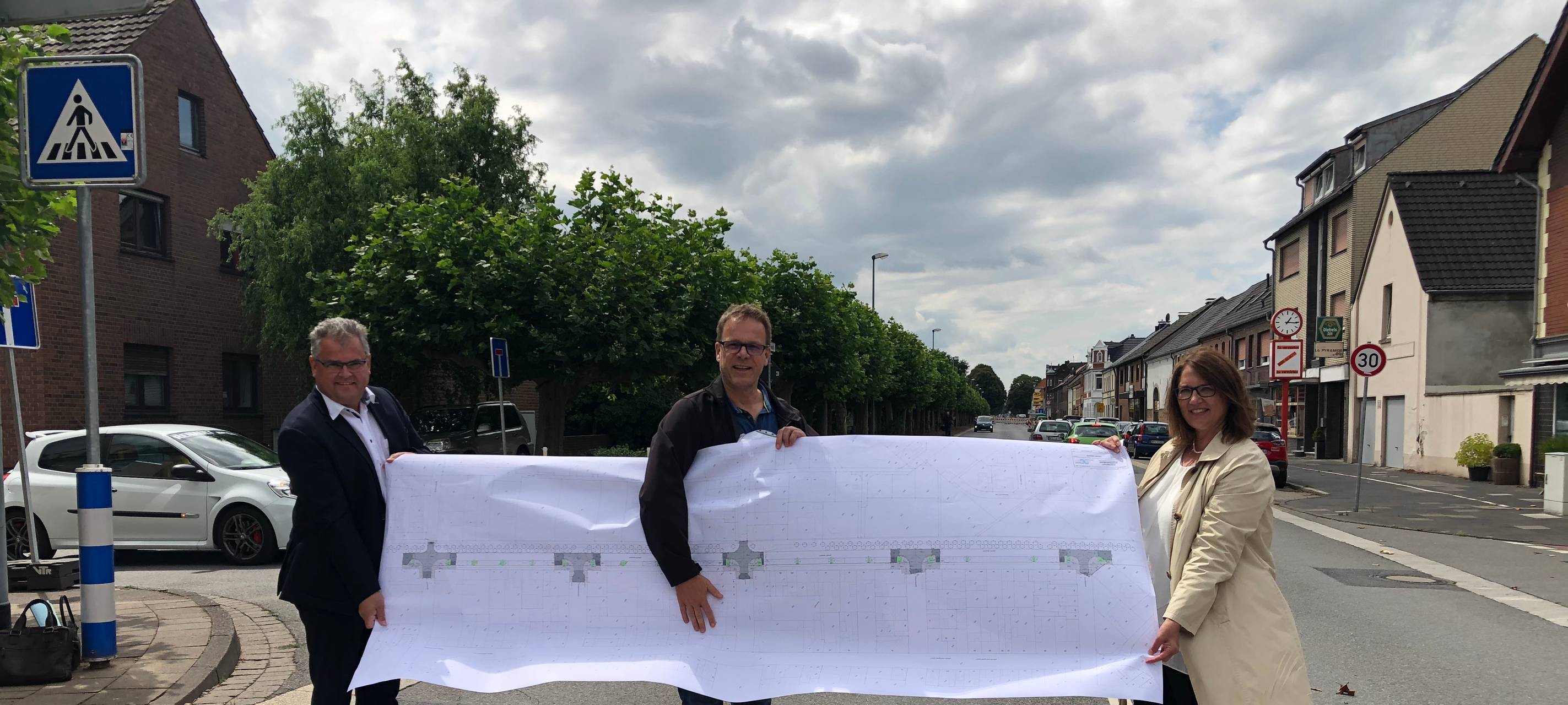 Büdericher Dorfmitte wird umgestaltet