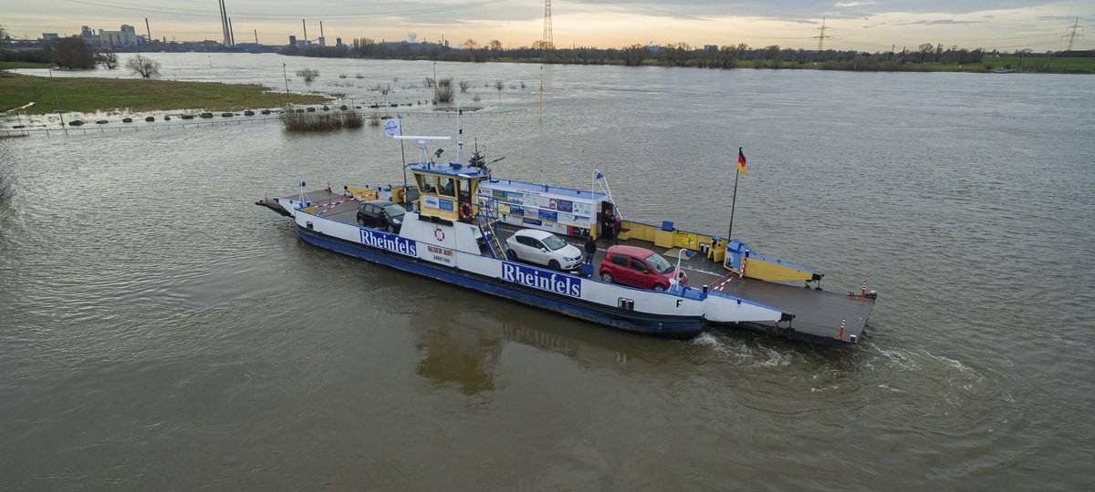 29-Jähriger ist im Rhein bei Rheinberg-Orsoy ertrunken