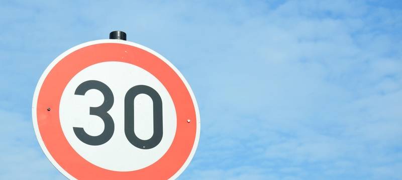 Forderung nach Tempo 30 in Hünxe