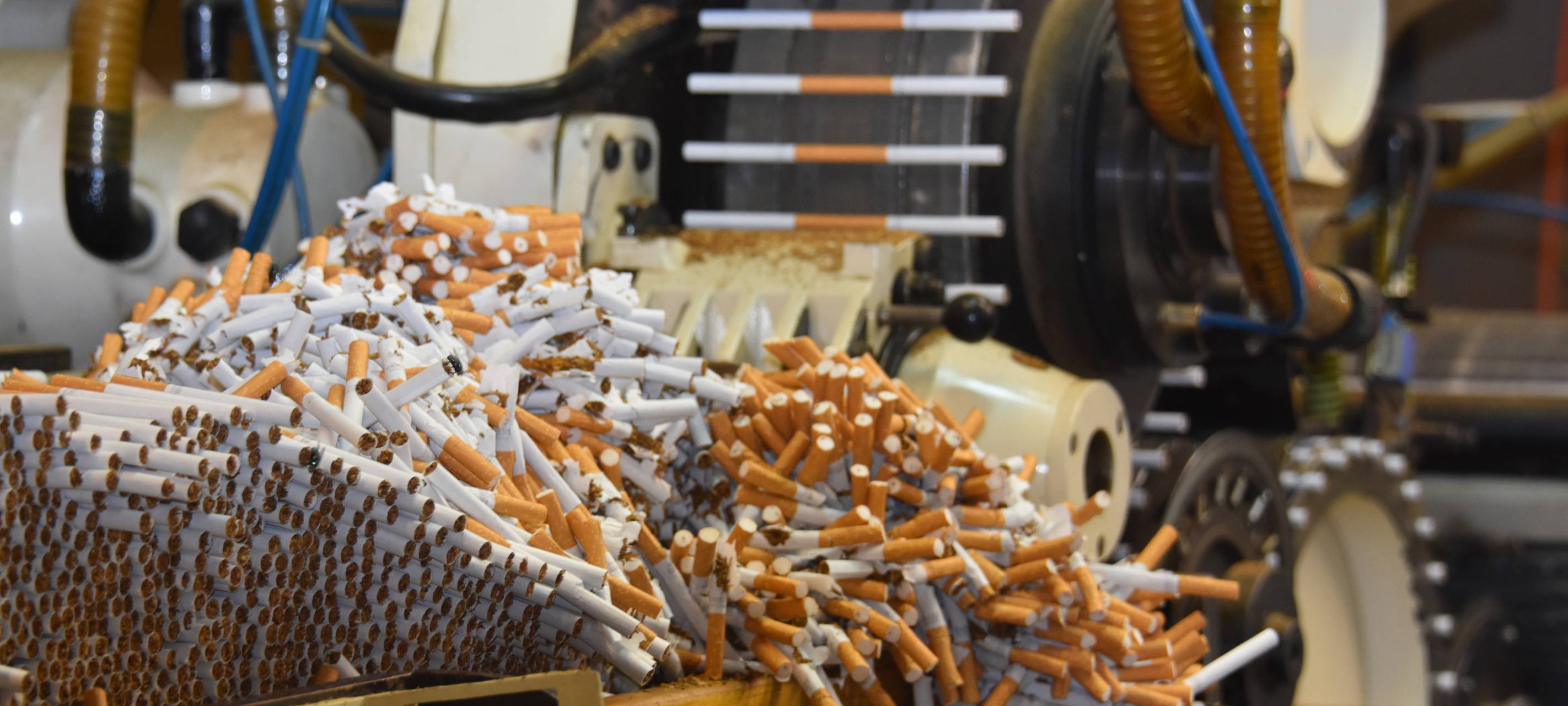 Illegale Zigarettenfabrik ausgehoben