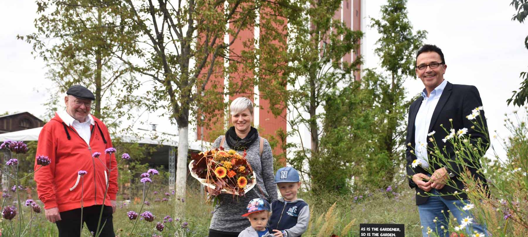 400.000ste Besucherin auf der Landesgartenschau