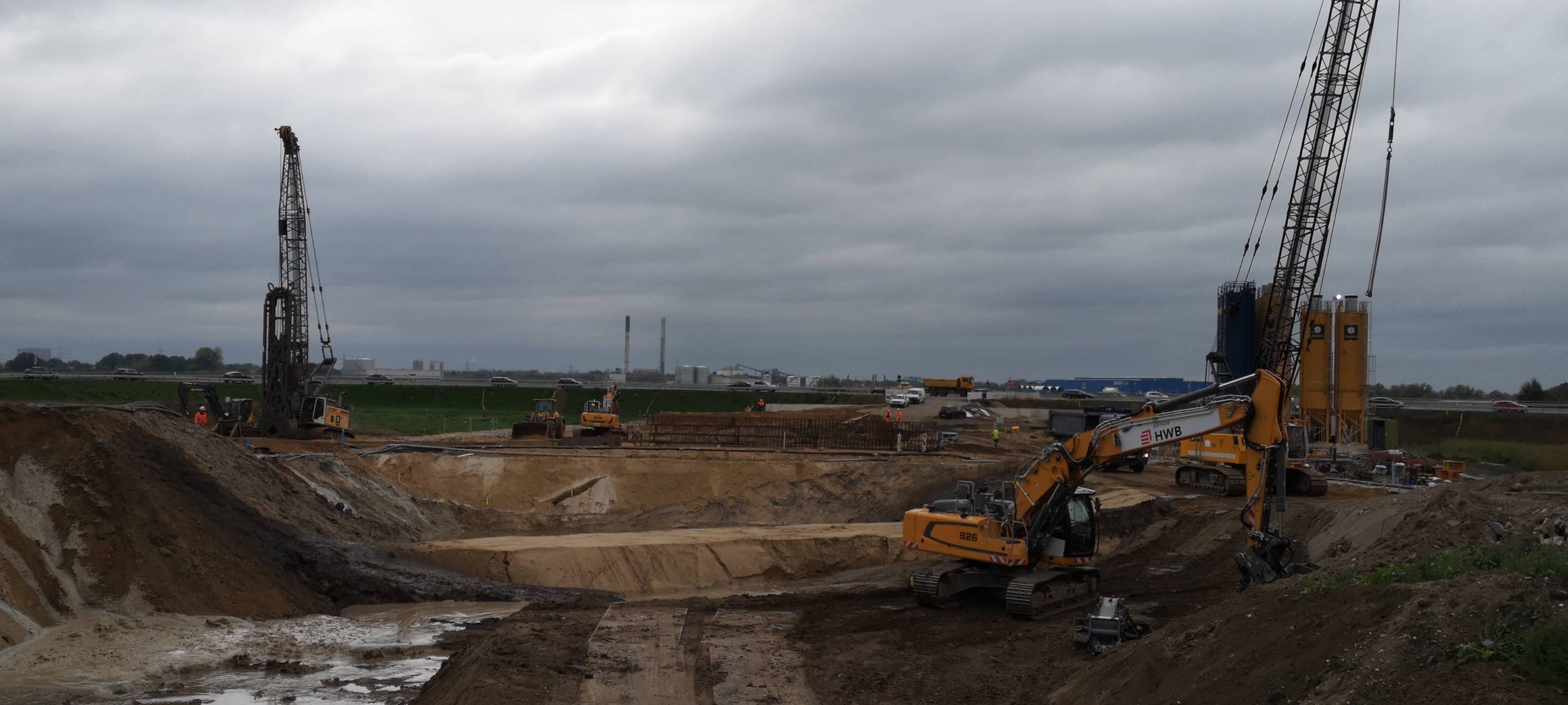 Arbeiten an der Südumgehung Wesel gehen gut voran