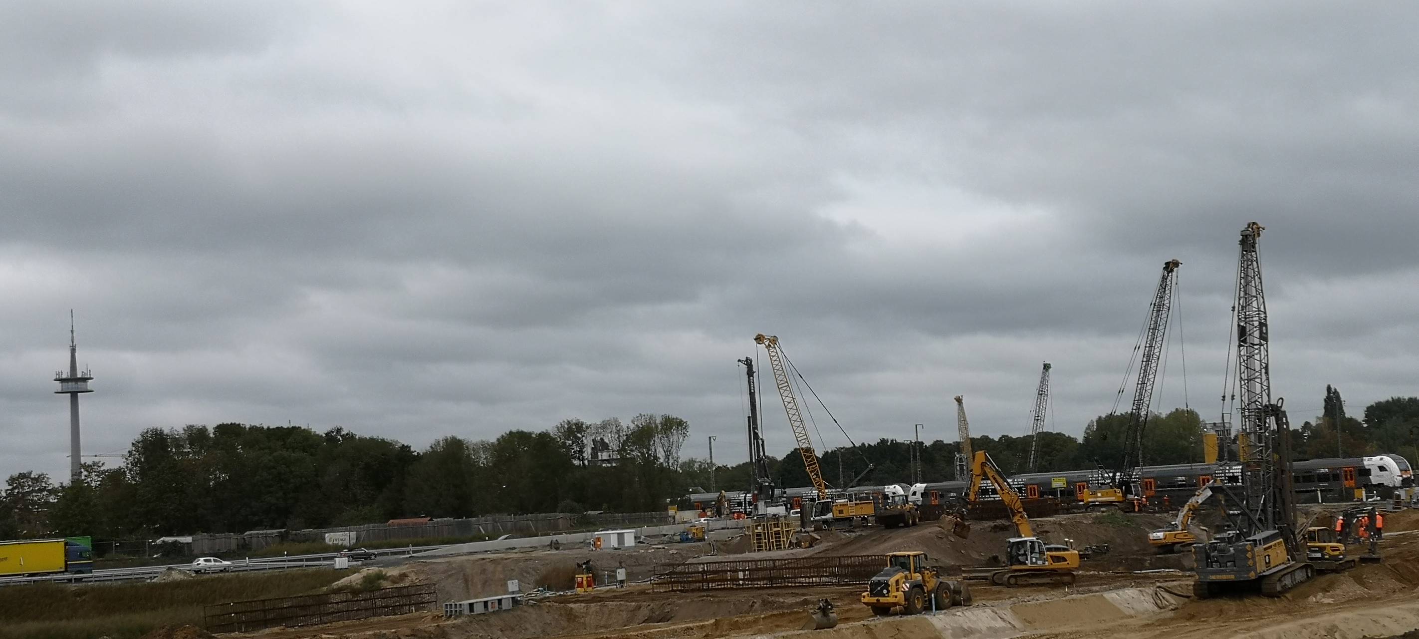 Arbeiten an der Südumgehung Wesel gehen gut voran