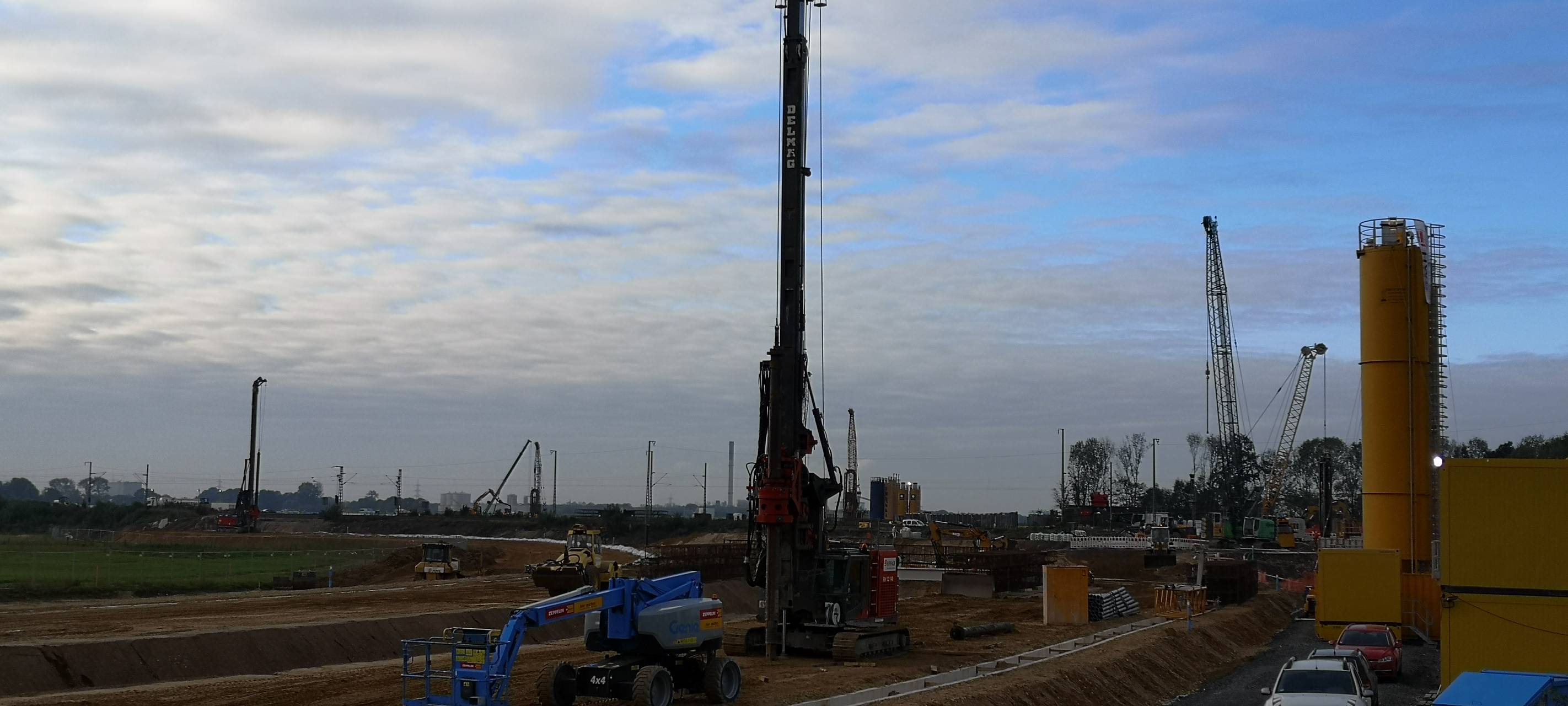Arbeiten an der Südumgehung Wesel gehen gut voran