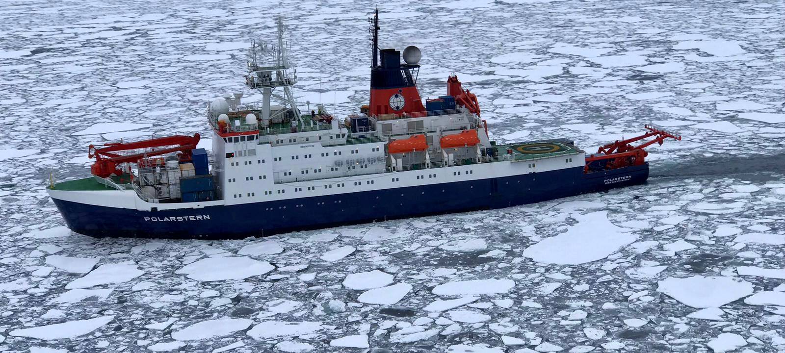 Exklusive Bilder von der Polarstern-Expediton "MOSAiC" in der Arktis