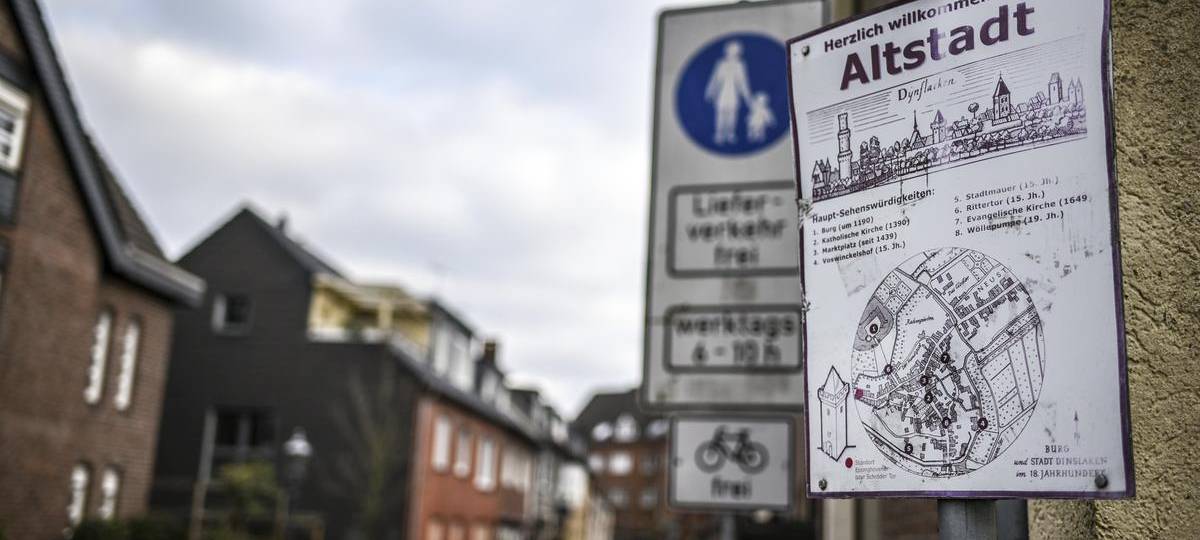 Arbeiten am Eppinghovener Tor in Dinslaken verzögern sich