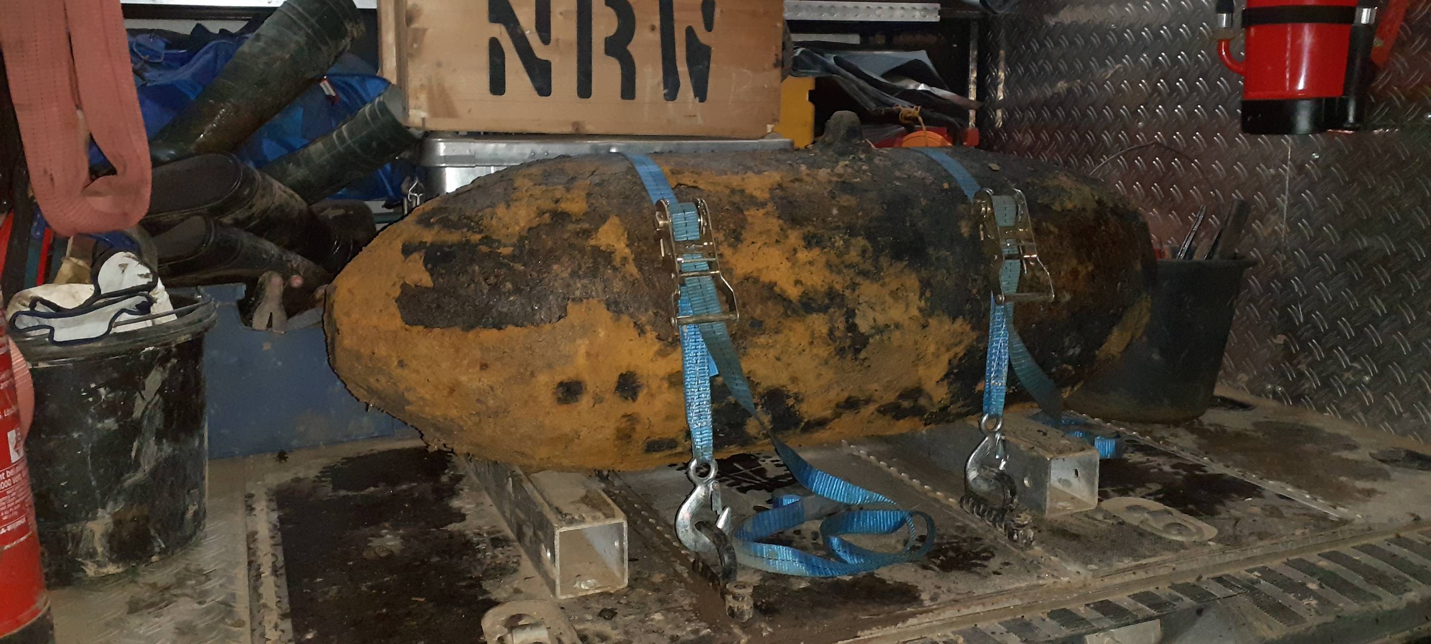 Betuwe-Linie: Erfolgreiche Bombenentschärfung in Haldern