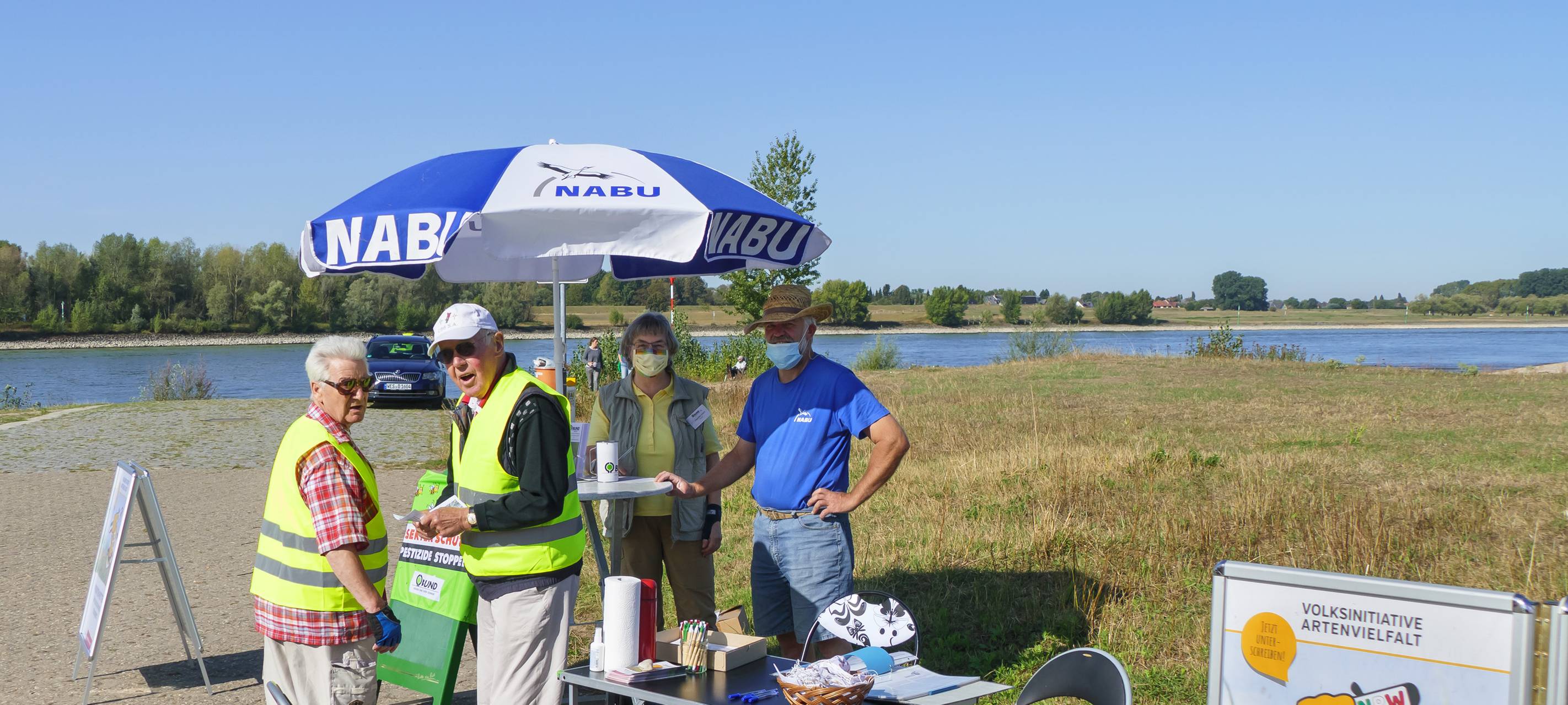 Viele Menschen im Kreis setzen sich für den Naturschutz ein