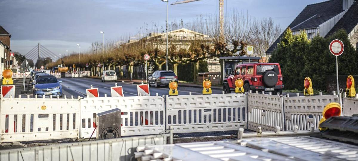 Bald geht es nur noch mit Tempo 30 durch Büderich