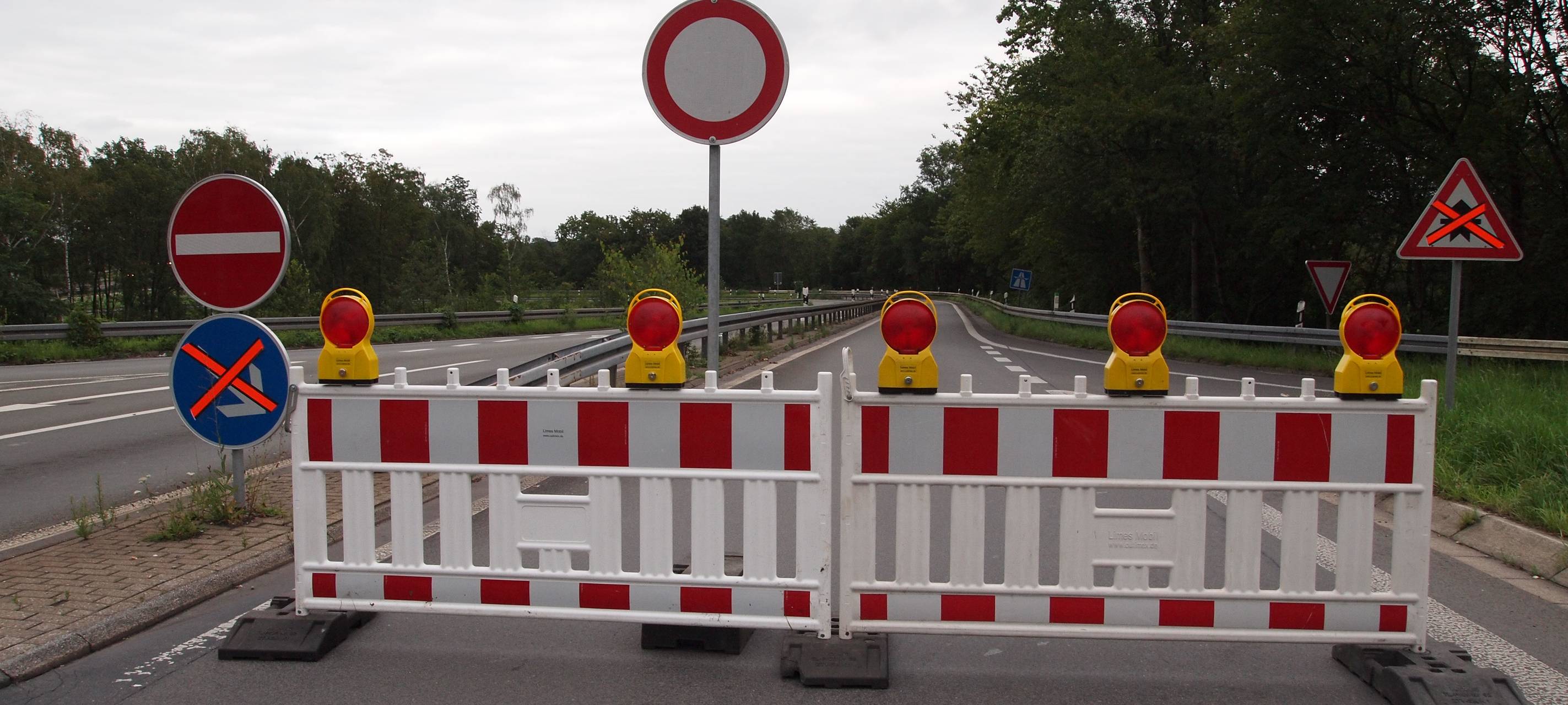 A40-Sperrung bei Mülheim vorzeitig aufgehoben