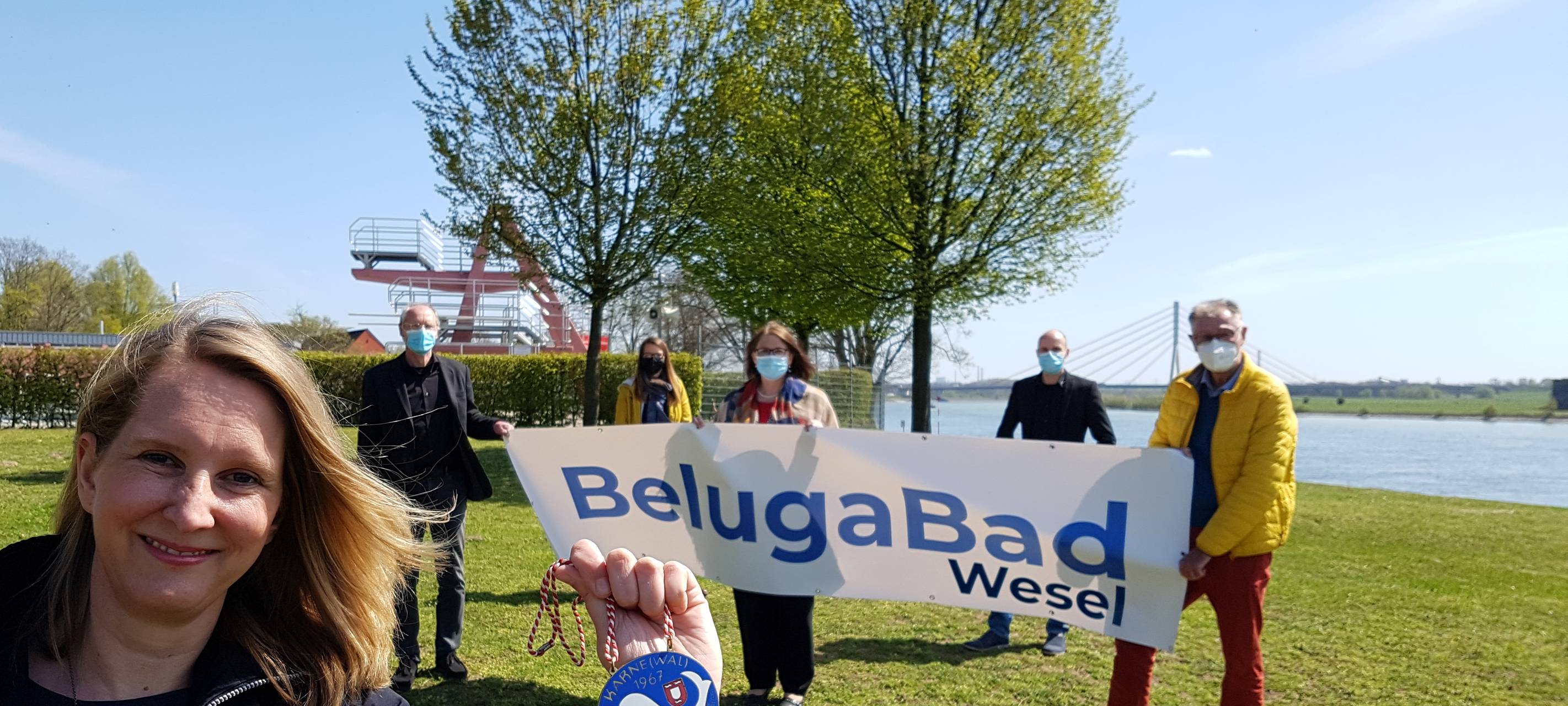 Neues Schwimmbad in Wesel soll BelugaBad heißen