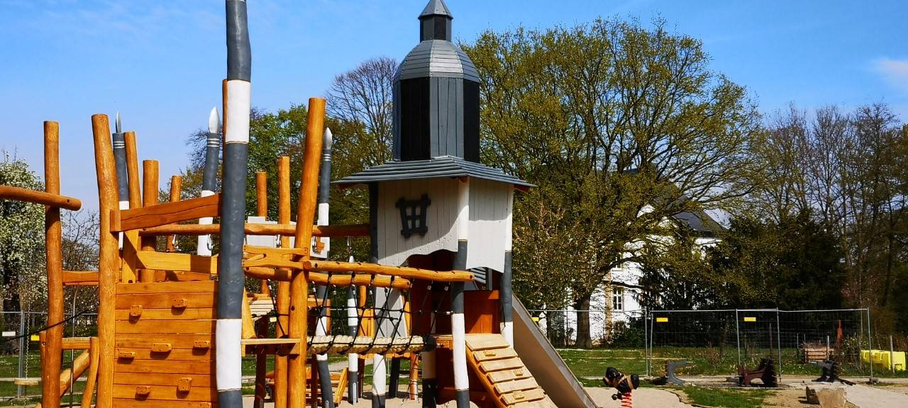 Neuer Spielplatz am Haus Voerde wird heute eröffnet