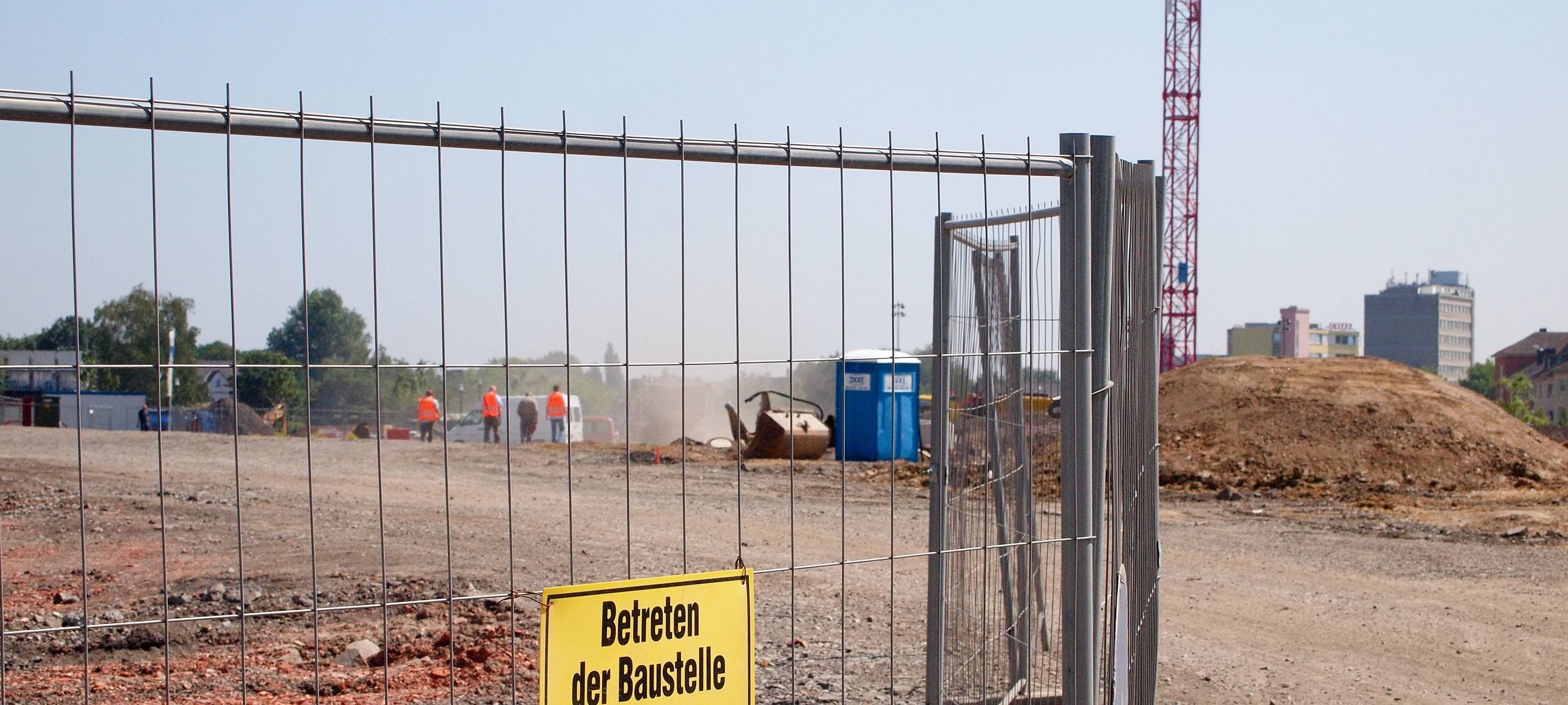 Umsätze in der Baubranche gingen kreisweit zurück