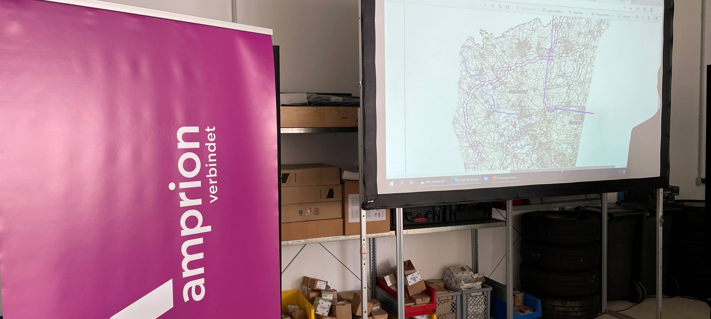 Amprion zeigt Stromkabelverlauf im Internet