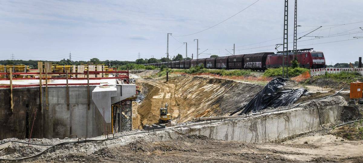 Bahnsperrung an der Südumgehung - Züge in Wesel fallen bis Ende Juli aus