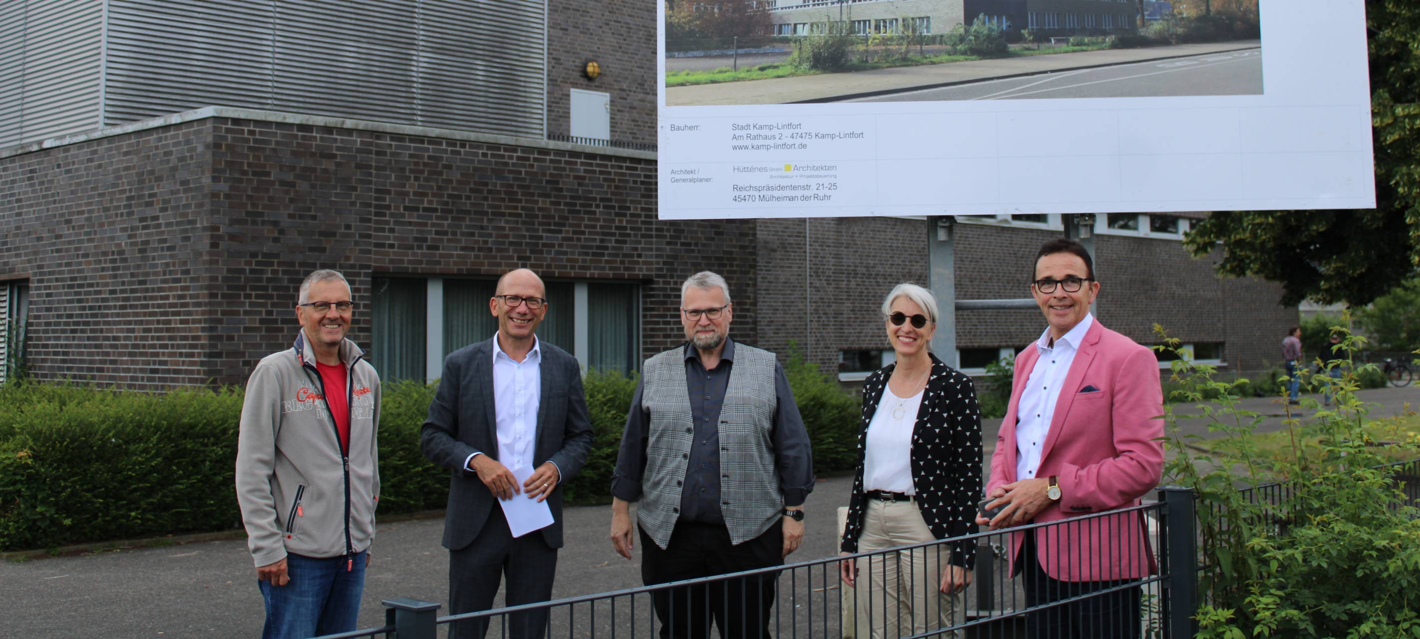 Am Kamp-Lintforter Schulzentrum starten die Bauarbeiten