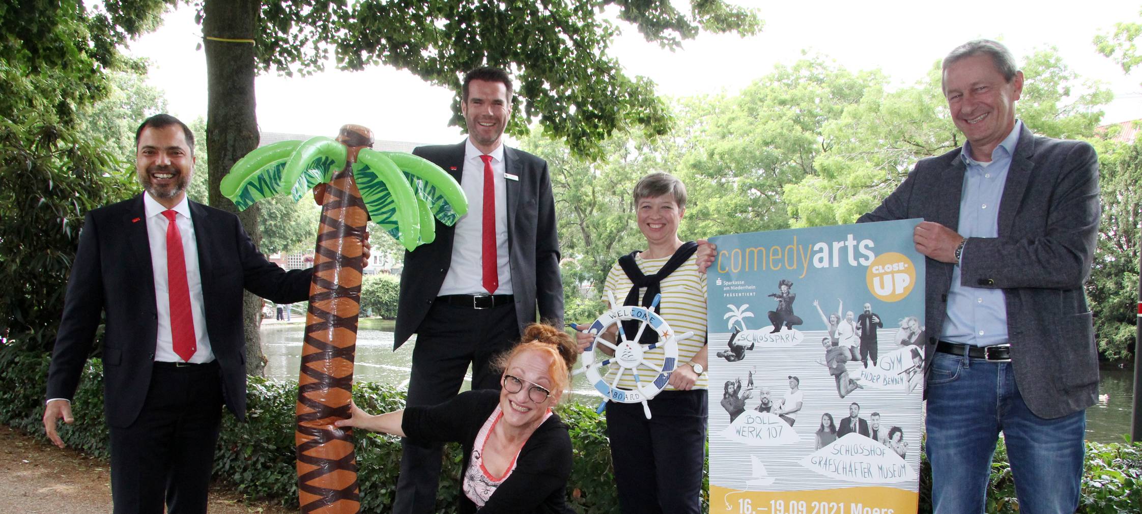 In Moers ist das ComedyArts-Programm vorgestellt worden