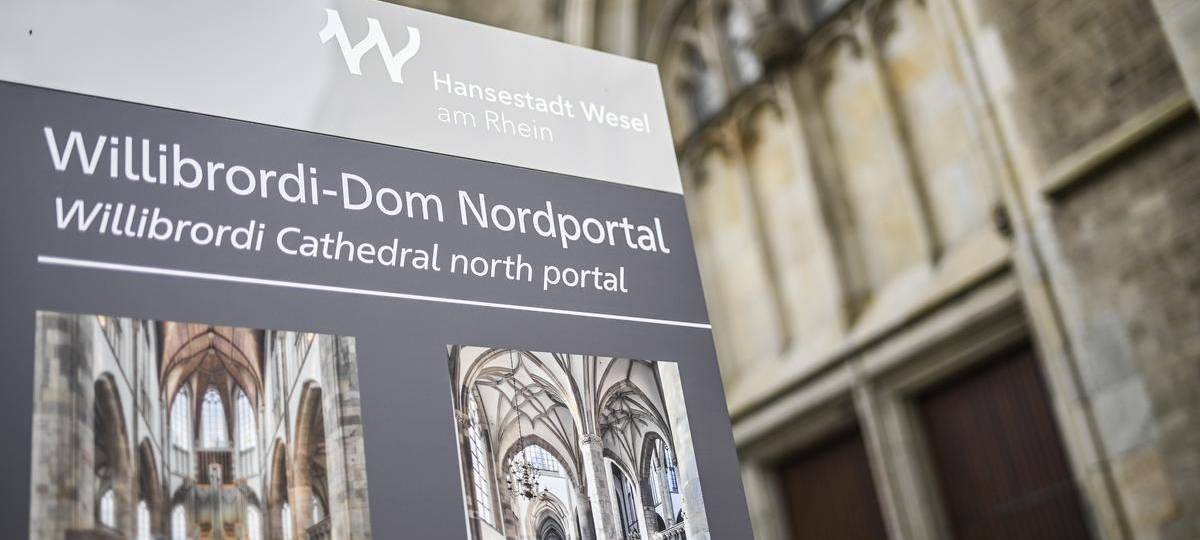 Wesel hat jetzt neue Wegweiser für Touristen