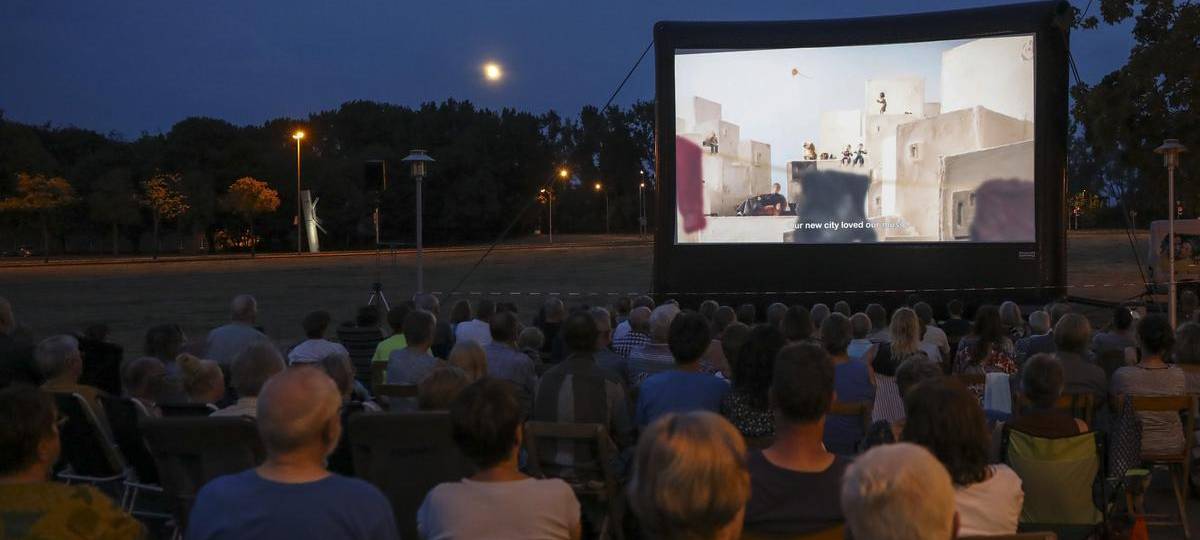 Open-Air-Kino in Rheinberg-Ossenberg