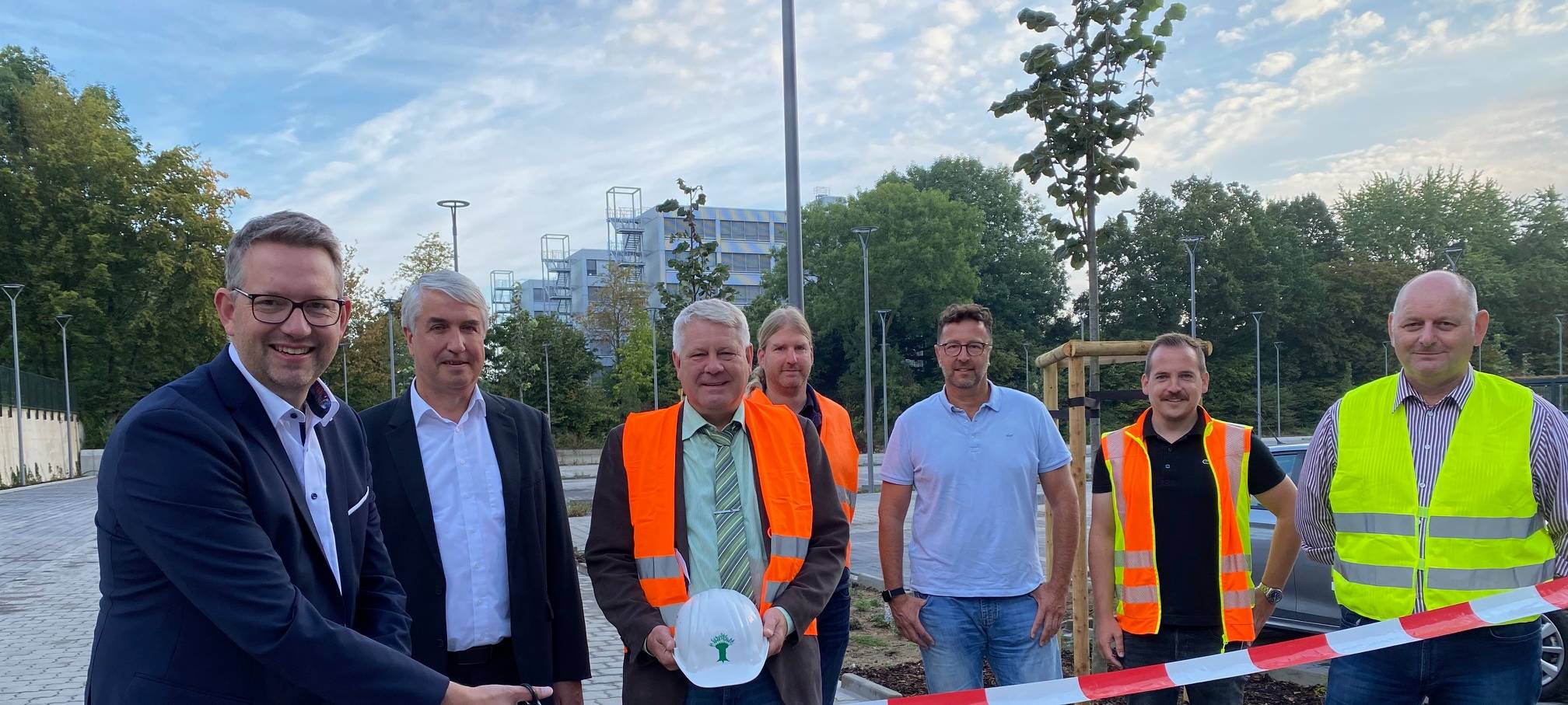 Das Kreishaus in Wesel hat ein neues Parkdeck