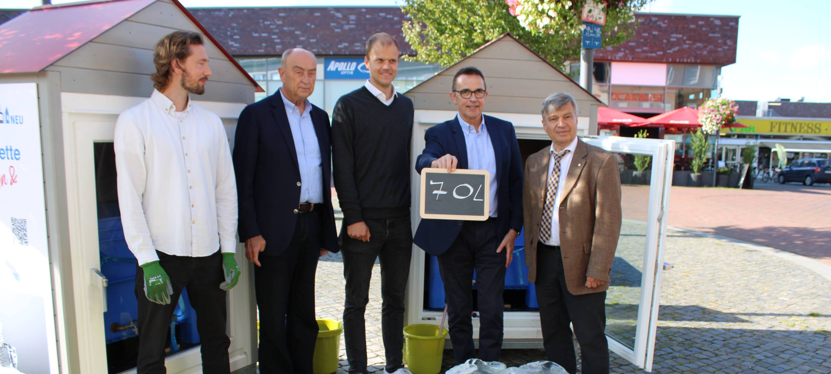 Eisblockwette in Kamp-Lintfort zuende gegangen