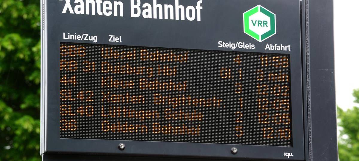 Bahnhof in Xanten landet im bundesweiten Mittelfeld