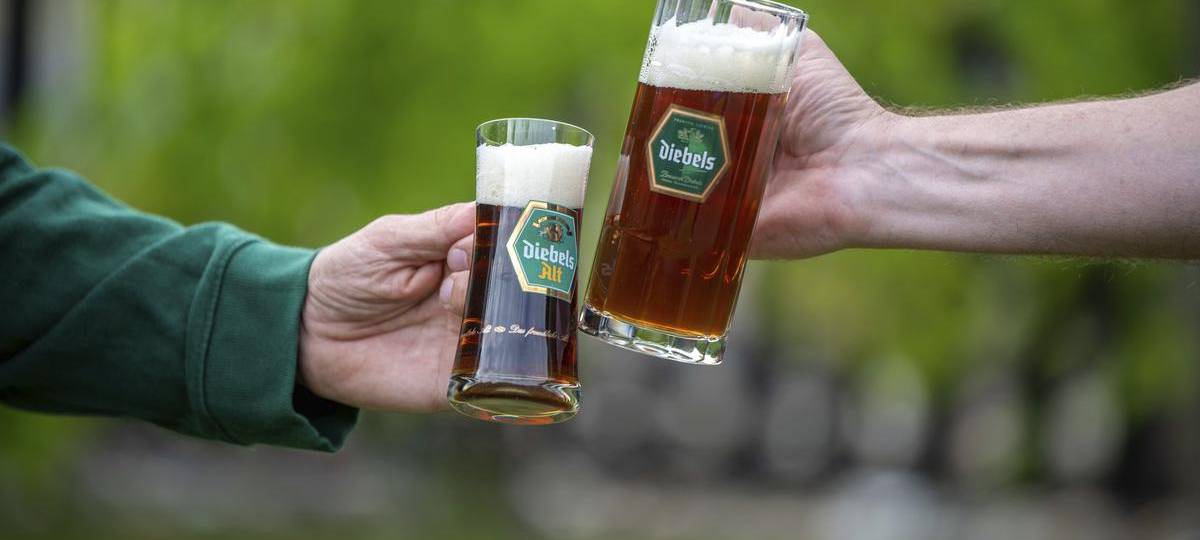 Bei Diebels wird gegen Stellenabbau demonstriert