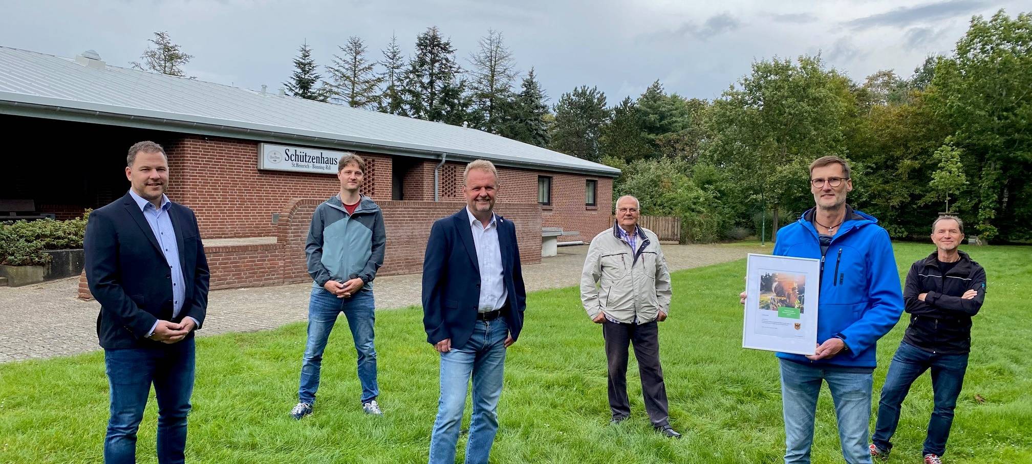 St.-Heinrich-Schützenbruderschaft in Alpen erhält Klimapreis