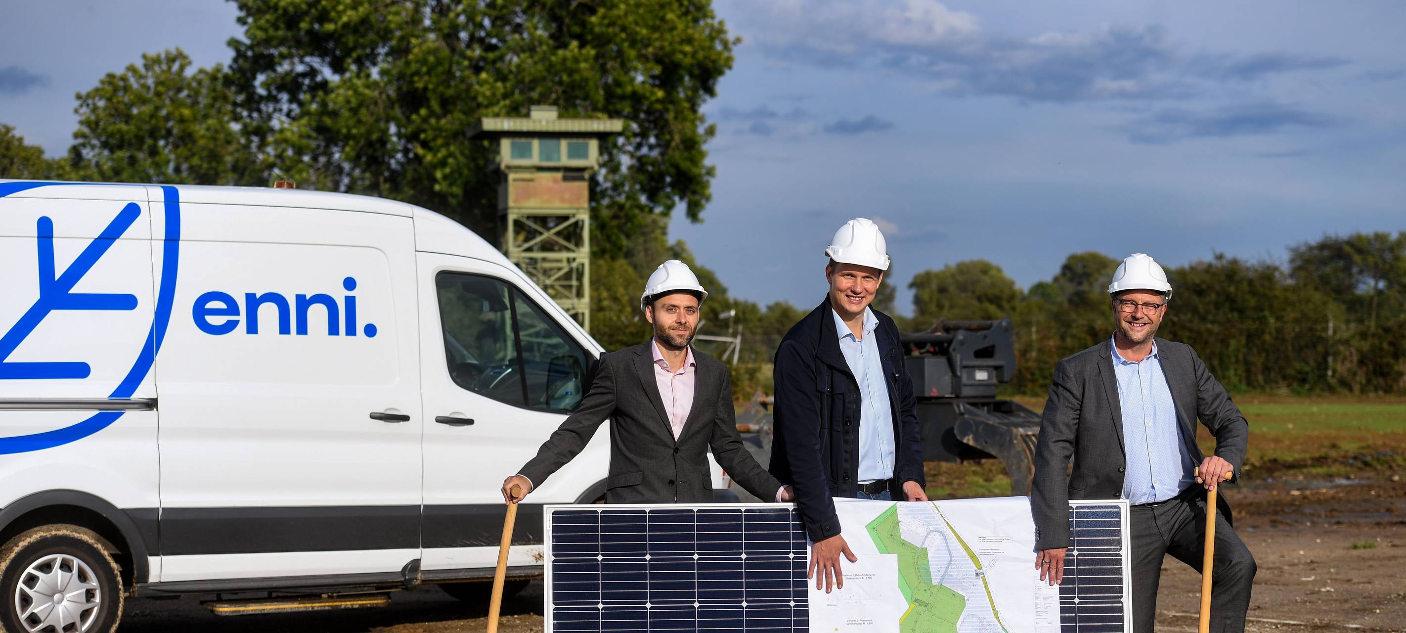 Start der Bauarbeiten für neuen Solarpark in Xanten
