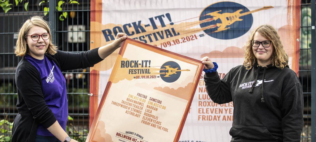 Junge Bands spielen ab heute beim Rock-it! Festival in Moers