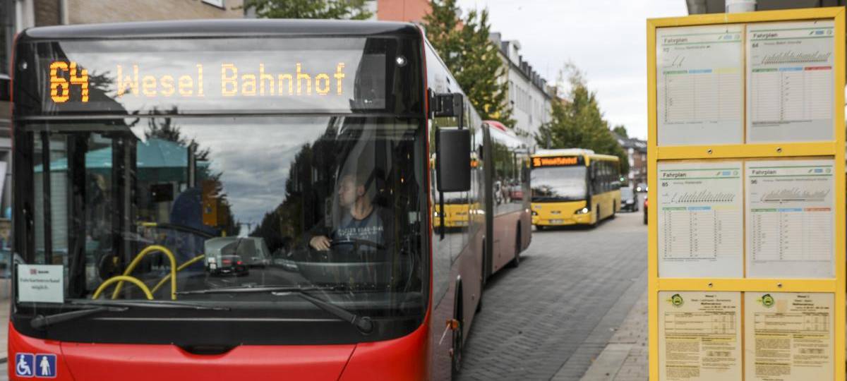 ÖPNV-Ranking - Kreis Wesel schneidet überraschend gut ab