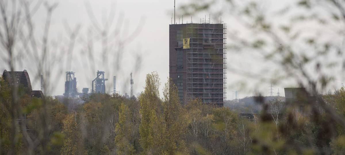 Protest in Moers gegen die geplante Deponie Lohmannsheide