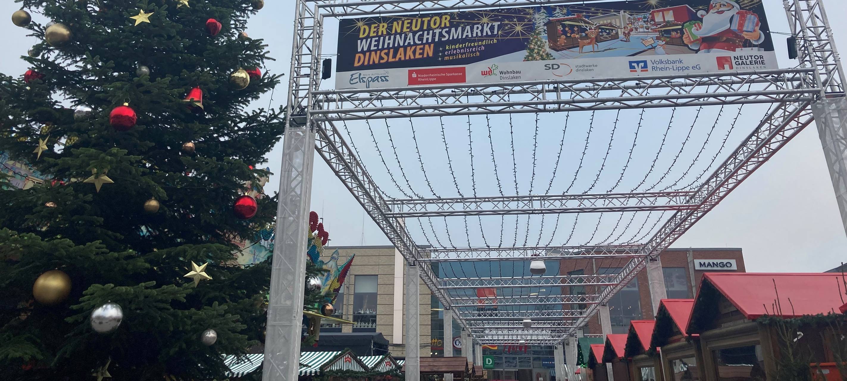 Weihnachtsmarkt Dinslaken eröffnet heute als Erster im Kreis