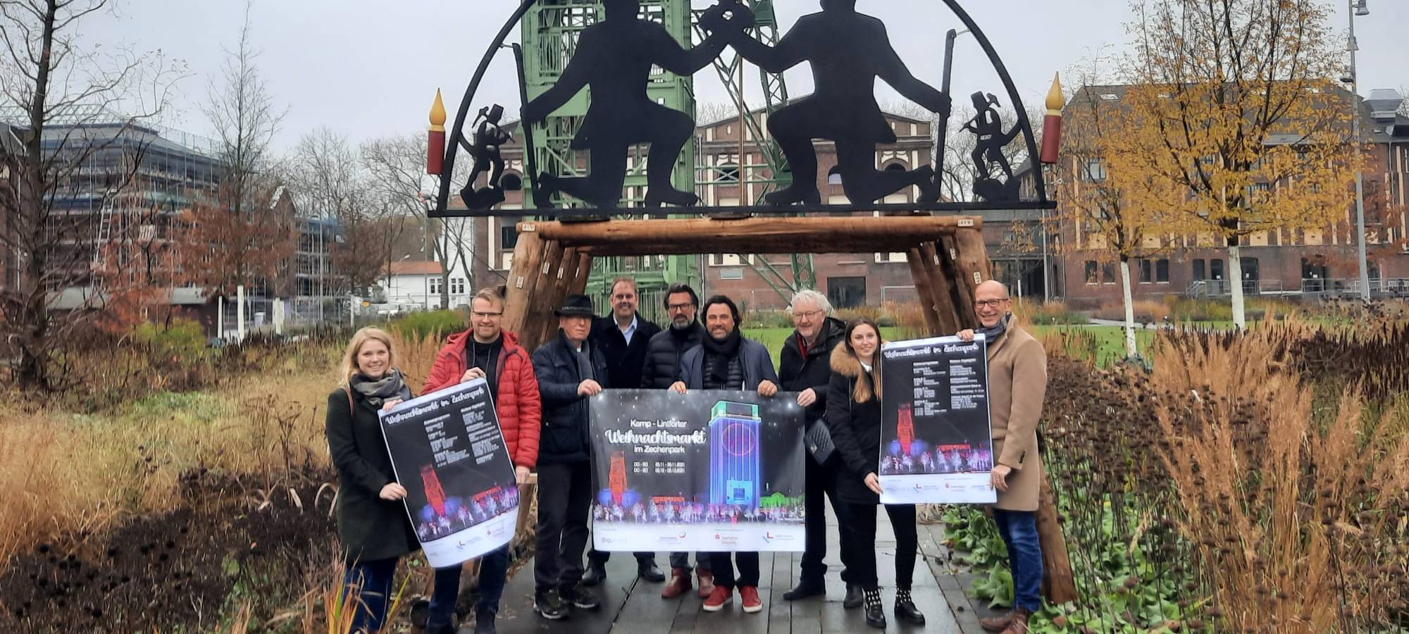 Erster Weihnachtsmarkt im Kamp-Lintforter Zechenpark startet