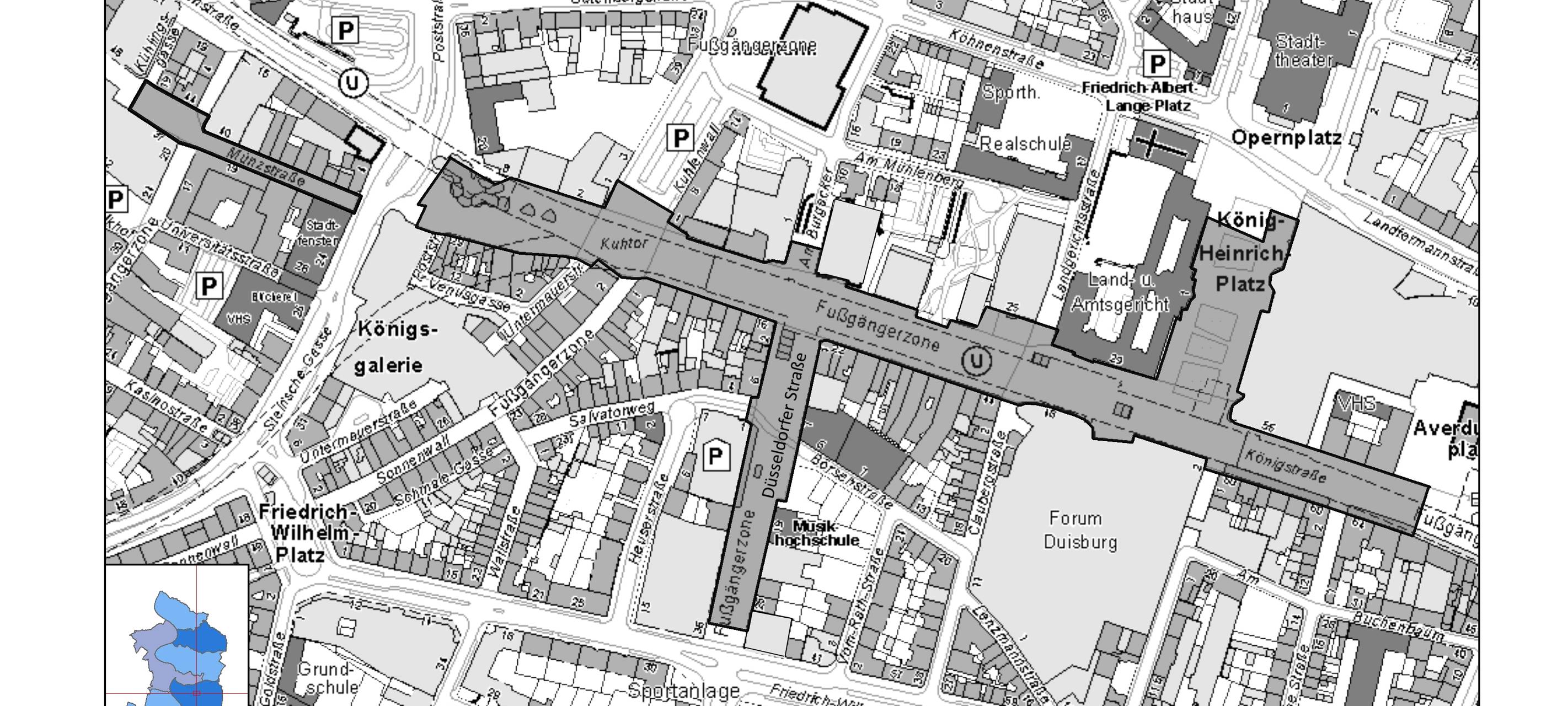 In der Duisburger Innenstadt wird wieder Maske getragen