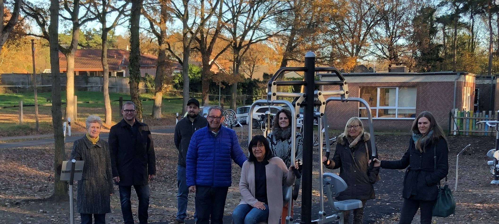 In Hünxe-Drevenack gibt es Fitness unter freiem Himmel