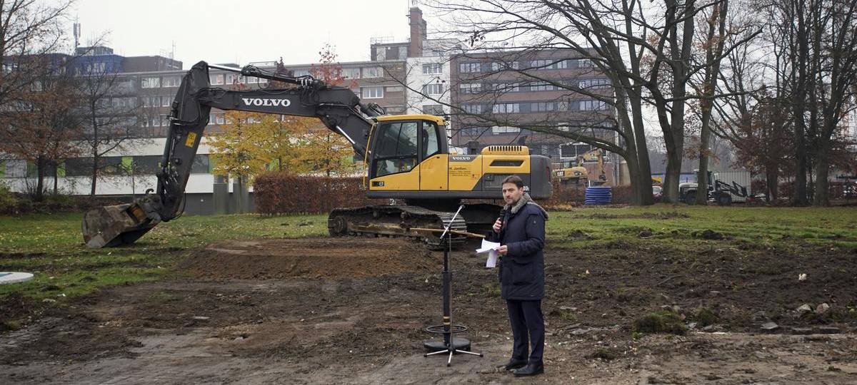 Bauarbeiten für Hospiz in Wesel-Obrighoven gestartet