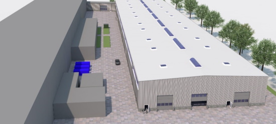 Investition ins Windgeschäft - Flender baut Montagehalle