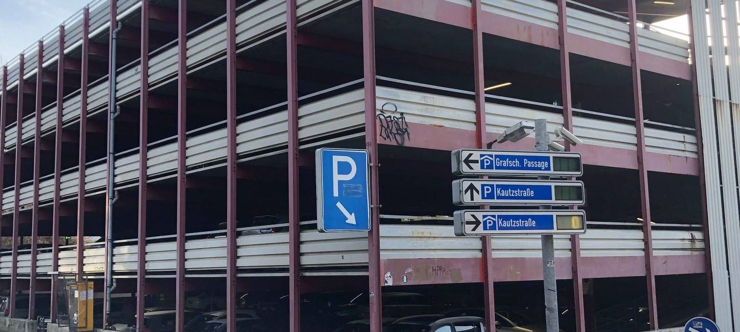 Sicherheitsdienst für Parkhaus an der Kautzstraße in Moers