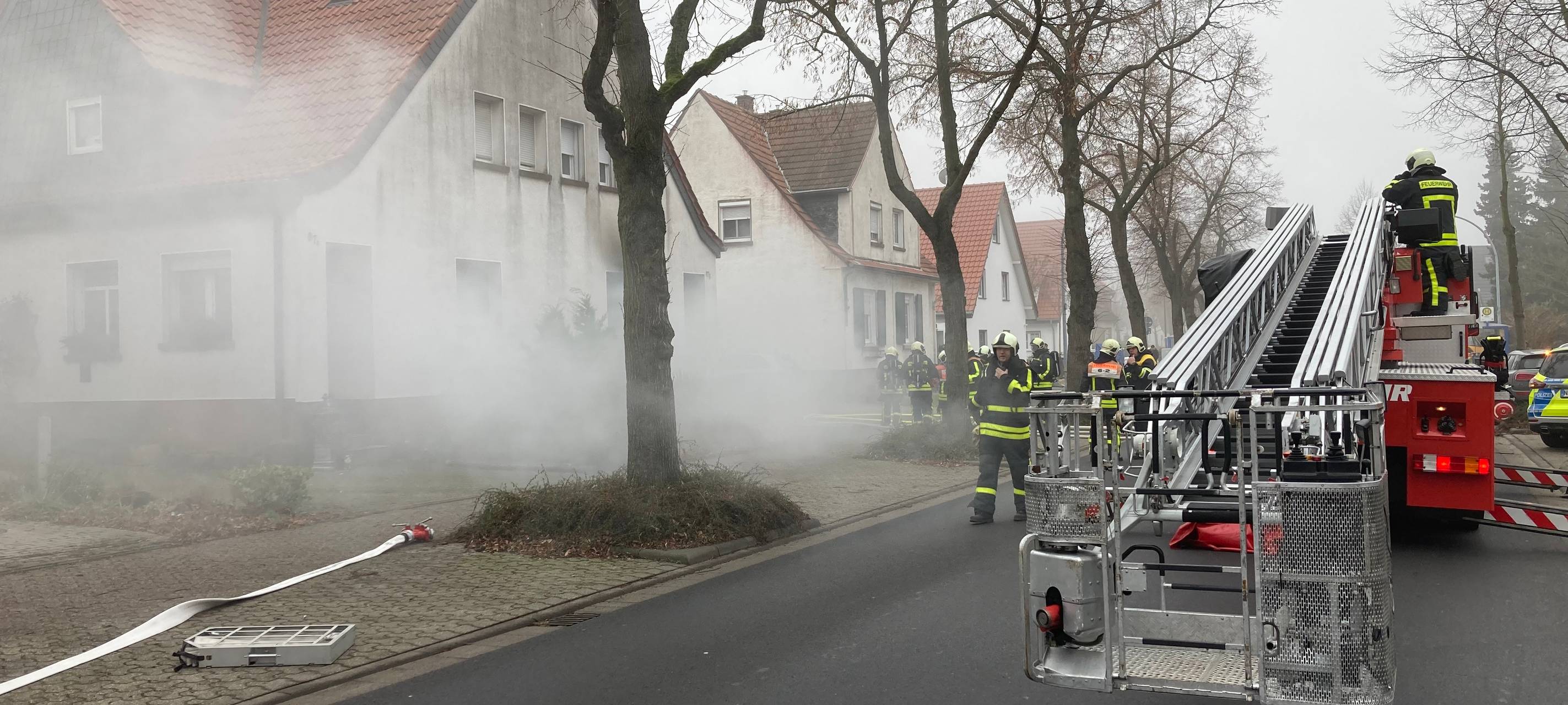 Brand sorgte für Einsatz und Sperrung in Kamp-Lintfort