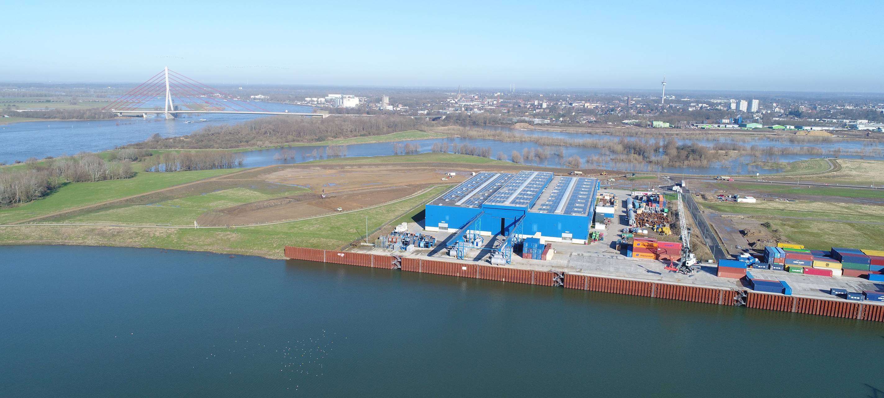 Rhein-Lippe-Hafen wird vergrößert