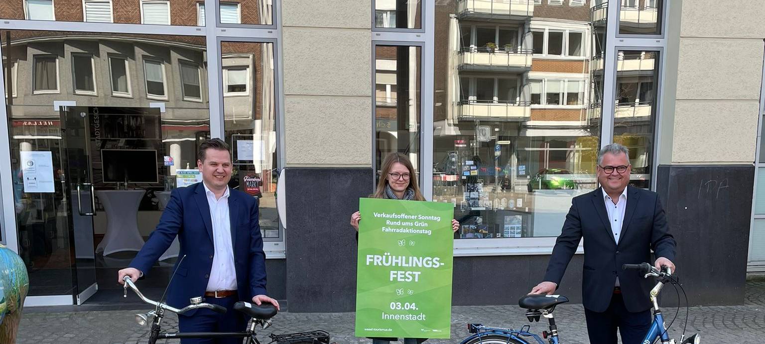 Wesel feiert am 3. April ein Frühlingfest