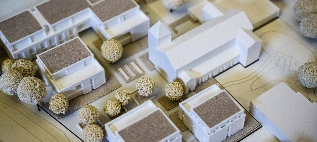 In Moers wird eine Kirche zum Wohnquartier umgewandelt