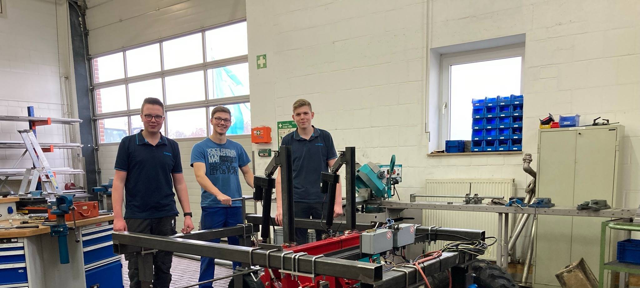 Team LEMKEN gewinnt Landeswettbewerb bei Jugend forscht